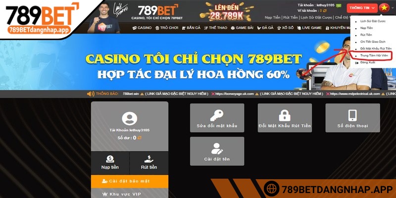 Cập nhật thông tin cá nhân mới nhất 789Bet đơn giản Hướng dẫn cách cập nhật dữ liệu hồ sơ mới tại nhà cái