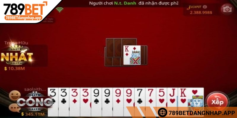 Kỹ thuật đánh bài không lộ tẩy 789Bet chiến đâu thắng đó Bạn hãy gài mồi những quân đang sở hữu