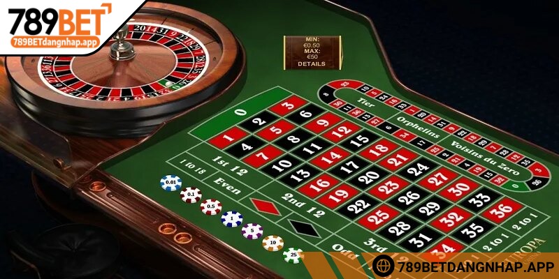 Roulette châu Âu và Mỹ có gì khác 789Bet? So sánh cụ thể Roulette tại châu Âu chỉ có duy nhất một ô 0